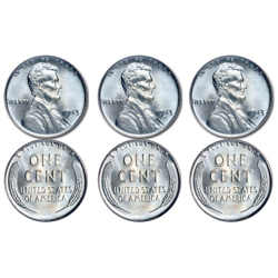 1943 steel penny no mint mark