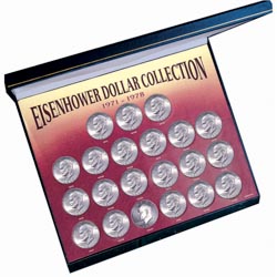 Eisenhower Silver top Dime Collection